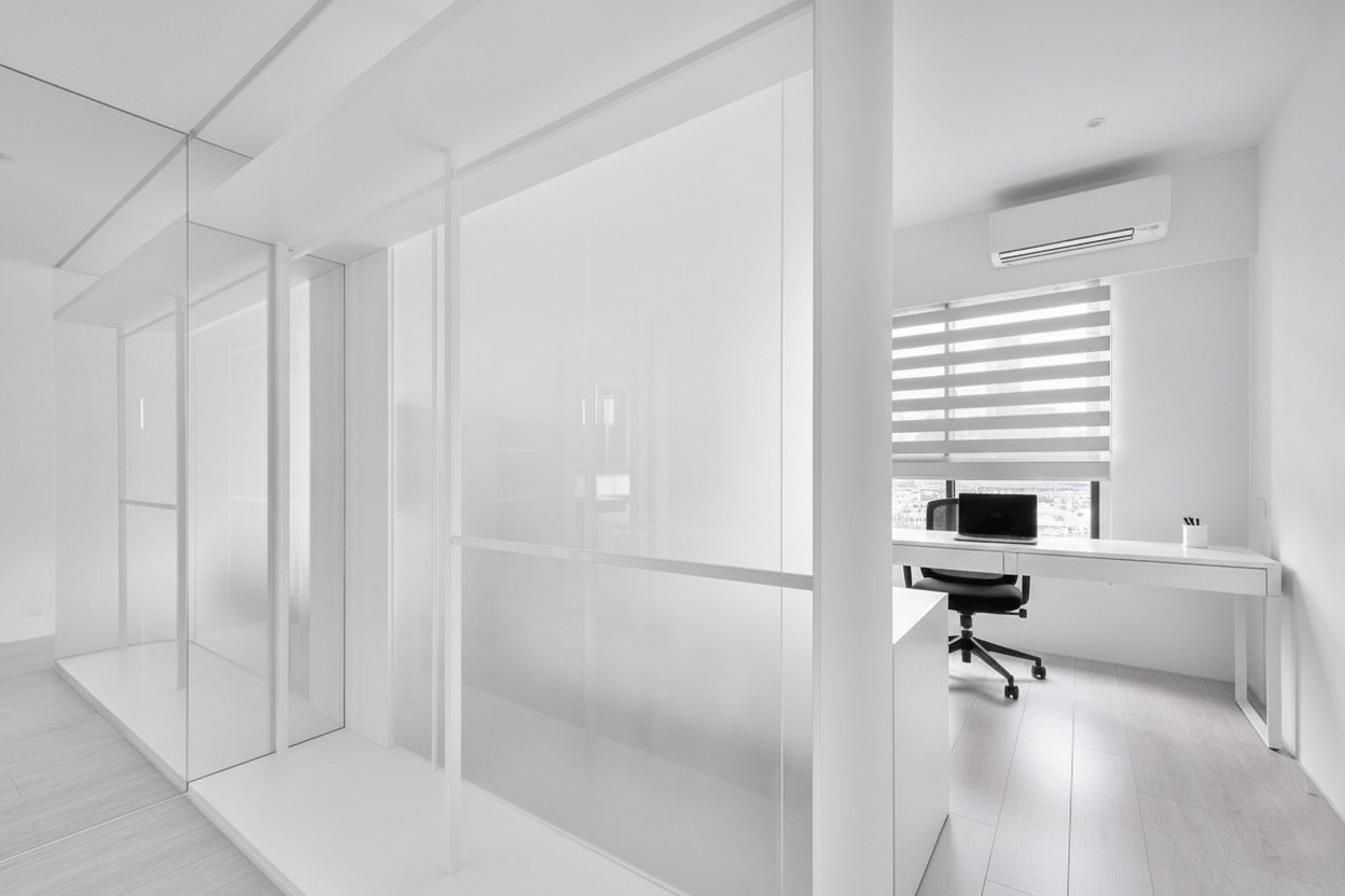 switchable glass privacy mode